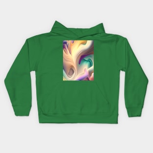 Abstraction. Flowerbed Kids Hoodie